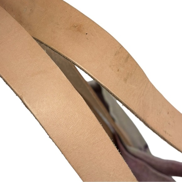 PAOM PRINT ALL OVER ME HAPPY COW CANVAS LEATHER HANDLE TOTE BAG - Picture 7 of 9